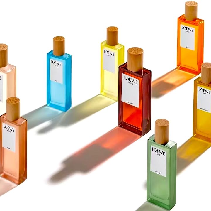 La (extensa) línea de perfumes Botanical Rainbow de LOEWE se amplía con Aire Anthesis