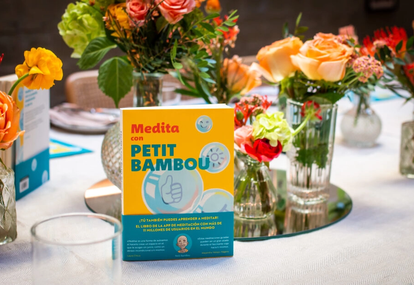 El nuevo libro Medita con Petit Bambou propone ejercicios prácticos que son sencillos para descubrir los beneficios de la meditación.