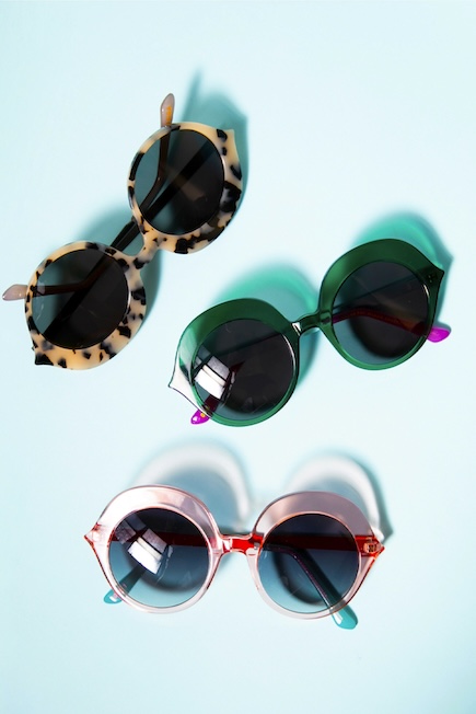 Ecolover recomienda las gafas ecológicas de la marca Carla Di Sí porque se crean con acetato de celulosa.