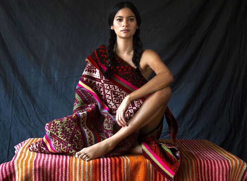 Juana Burga es la creadora de la fundación Nuna Awaq en Perú destinada a apoyar la artesanía local.